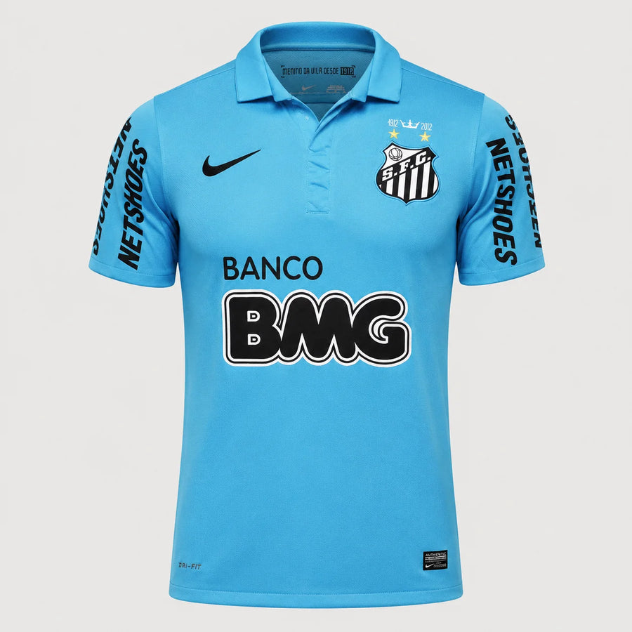 Santos FC 11/12 Retro Kit — Blue