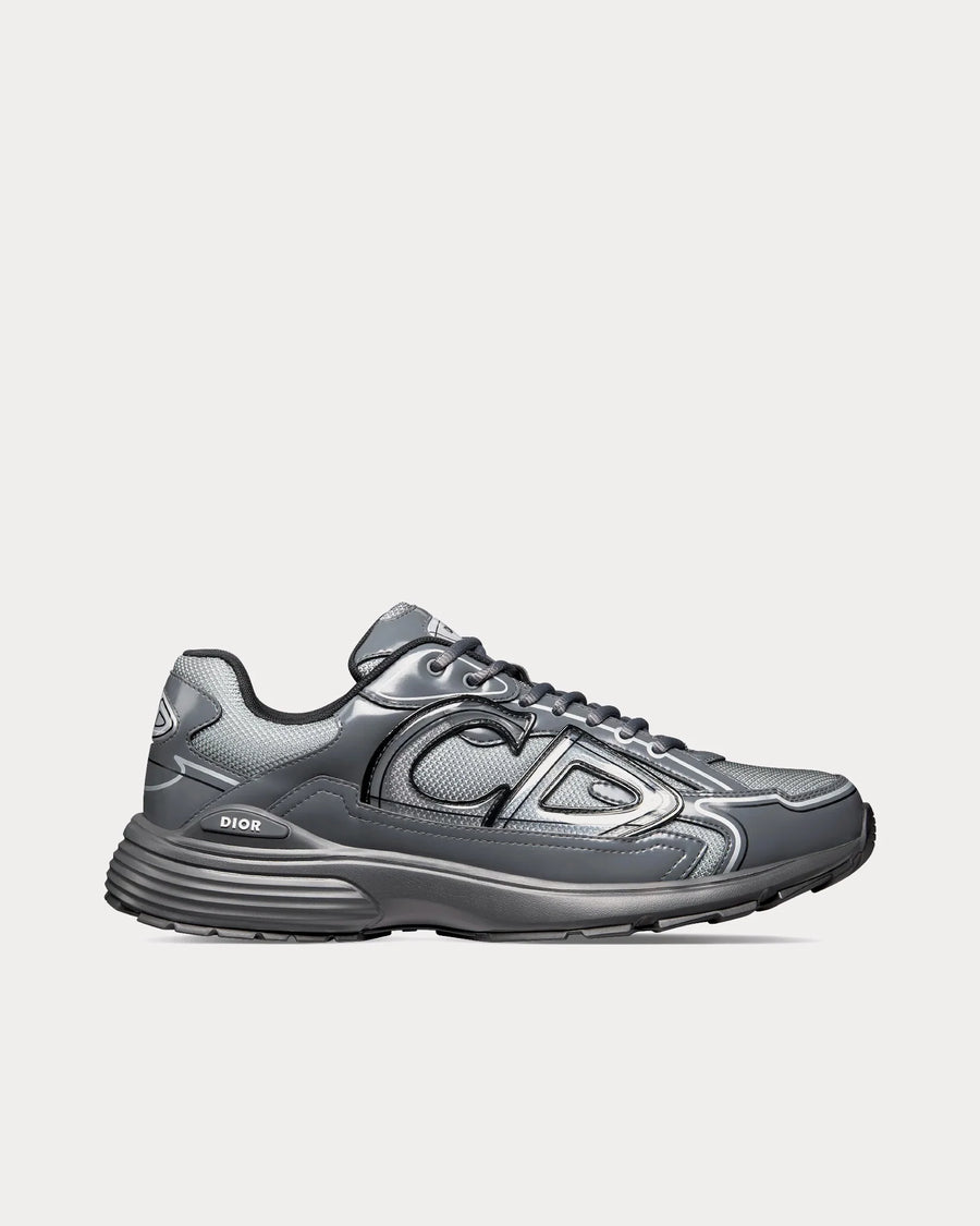Dior B30 — Light Gray Technical Mesh & Brilliant-Finish Fabric