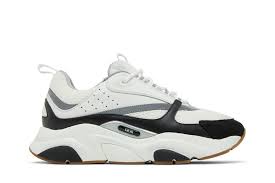 Dior B30 White / Black Gum Sole