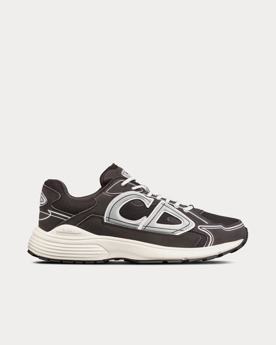 Dior B30 — Black Mesh & White Technical Fabric