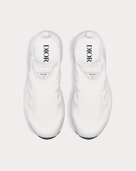 Dior B30 Countdown — White Slip-On