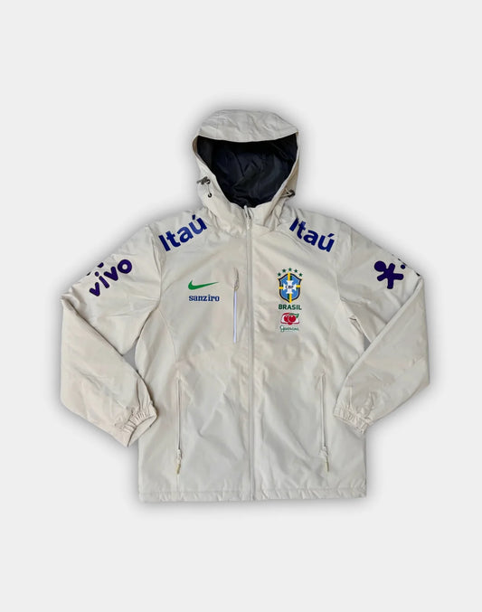 Brazil Windbreaker — White
