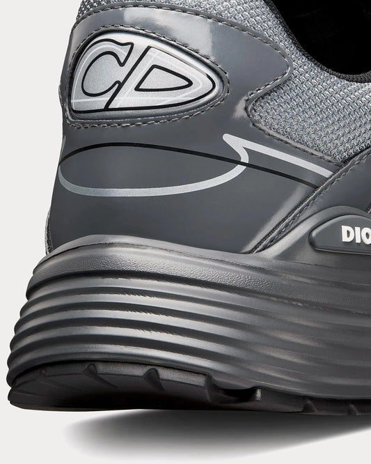 Dior B30 — Light Gray Technical Mesh & Brilliant-Finish Fabric
