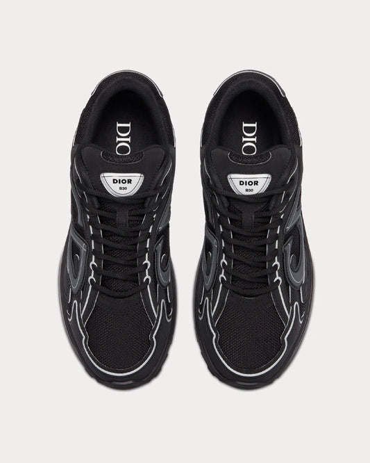 Dior B30 — Black Mesh & Technical Fabric