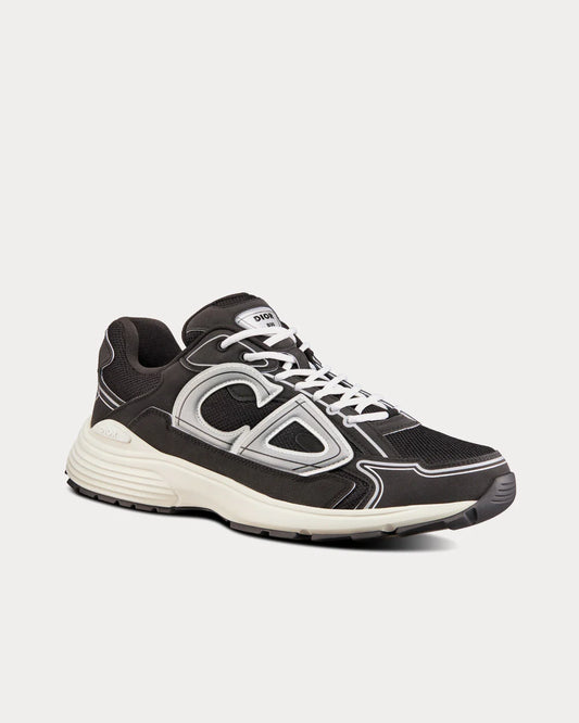 Dior B30 — Black Mesh & White Technical Fabric